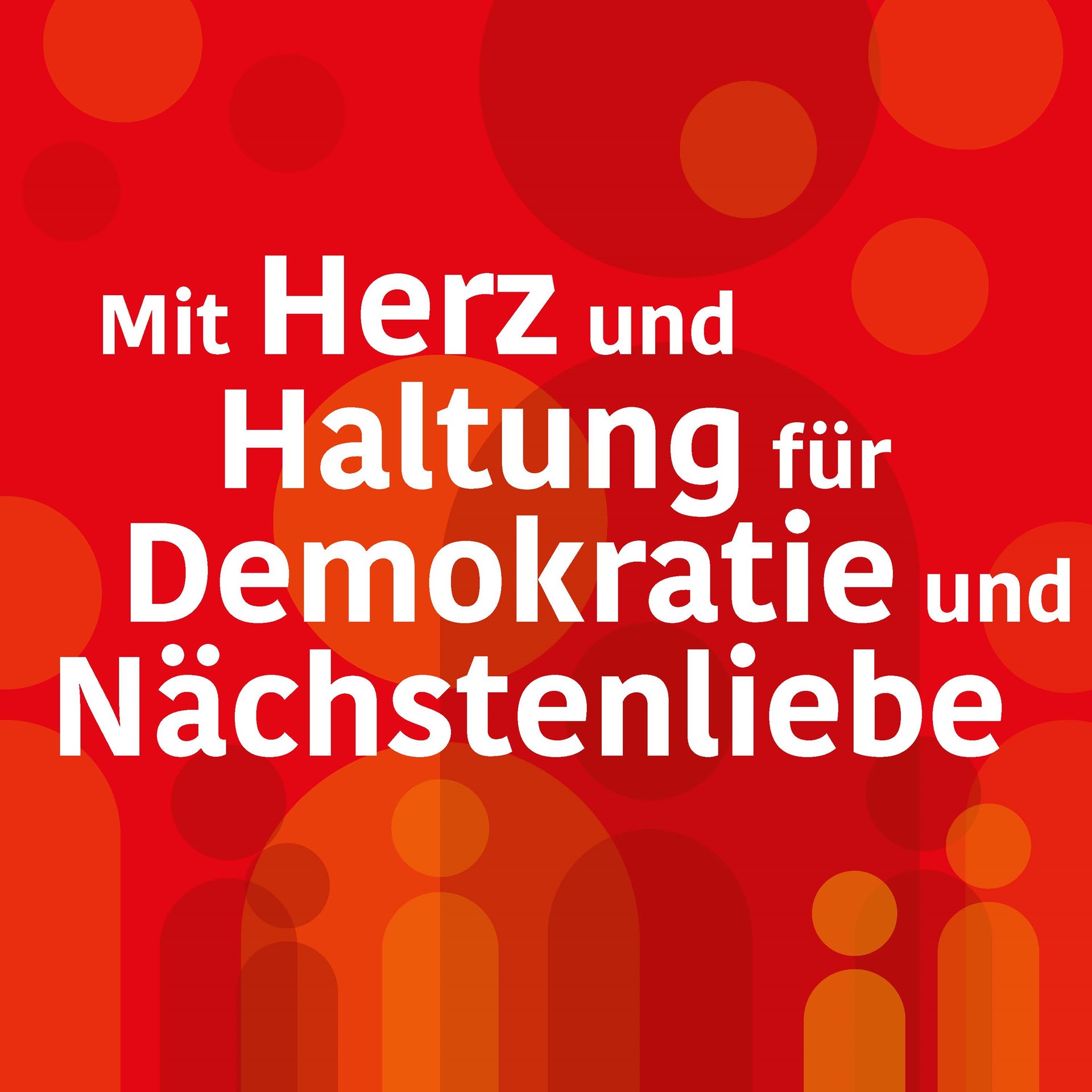 Demokratie Banner quadratisch